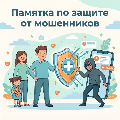 Памятка по защите от мошенников